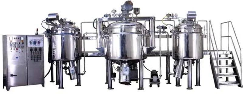 Industrial Automatic Ointment Manufacturing Plant, 25-1000 Kg